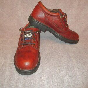 Georgia Boot Eagle Oxford Work Shoes Men's 12 Leather Comfort Core Steel Toe